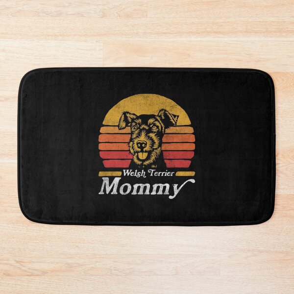 Item preview, Retro Vintage Welsh Terrier Mommy designed and sold by More Cute Dogs.