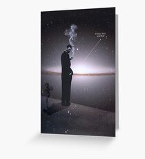 Ashtray Greeting Card