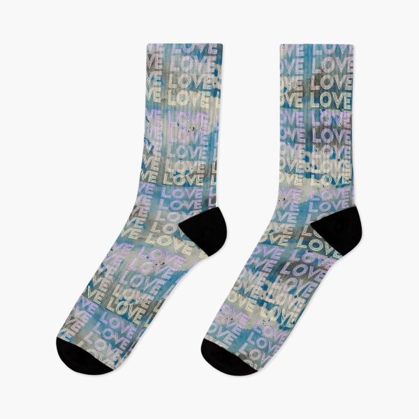 Item preview, love,repeatedly Lettering,various colored painting,blue designed and sold by zzzozzo.