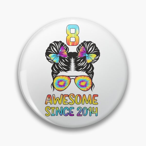 Item preview, 8 Year Old Awesome Since 2014 8th Birthday Teens Girls designed and sold by hadlamcom.