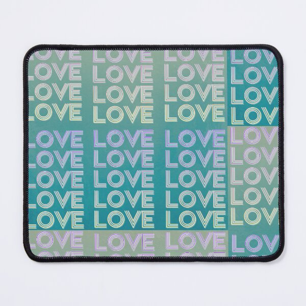 Item preview, love,repeatedly Lettering,various colored painting,Gradation color,green designed and sold by zzzozzo.
