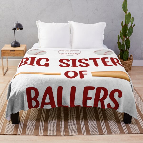 Item preview, Fun Gift Baseball And Softball Player Big Sister Of Ballers designed and sold by Rami Khalifah.