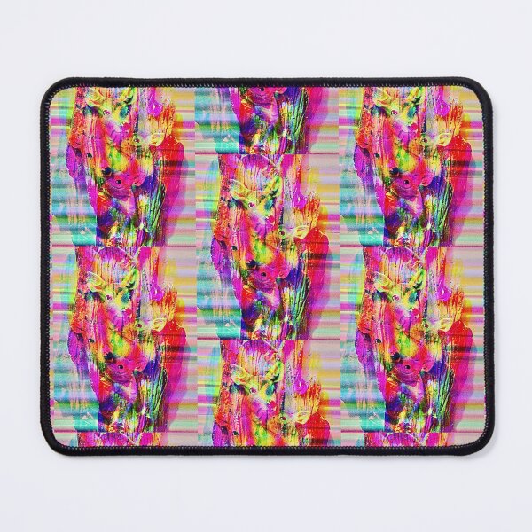 Item preview, Super Psychedelic Kitschy Deer And Rabbit  designed and sold by Estranged  Design.
