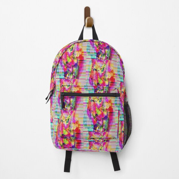 Item preview, Super Psychedelic Kitschy Deer And Rabbit  designed and sold by Estranged  Design.