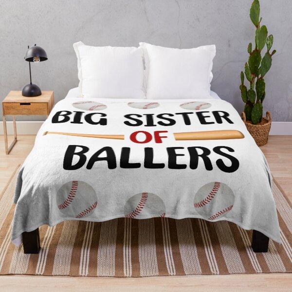 Item preview, Fun Gift Baseball And Softball Player Big Sister Of Ballers designed and sold by Rami Khalifah.