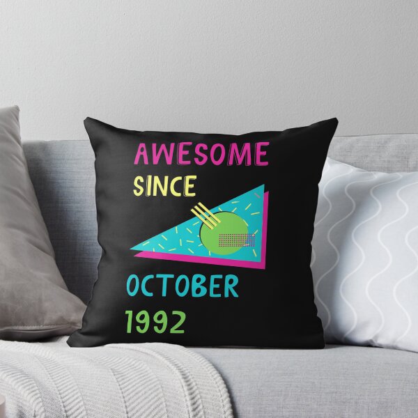 Item preview, Awesome since October 1992 | Born October 1992 | Made in October 1992 | Legend since October 1992 | Birthday Gift for 30 year old mom dad grandma grandpa | Vintage Retro 90s Birthday gift idea designed and sold by Saffire6.