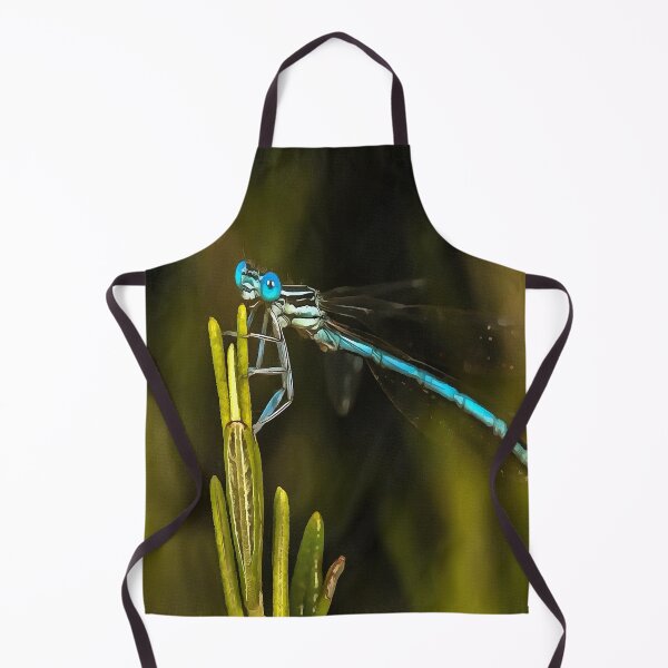 Item preview, Common Blue Damselfly Acrylic Painting designed and sold by taiche.