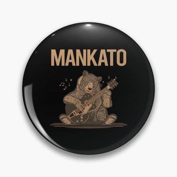 Item preview, Bear With Guitar Mankato designed and sold by hurseslossb.