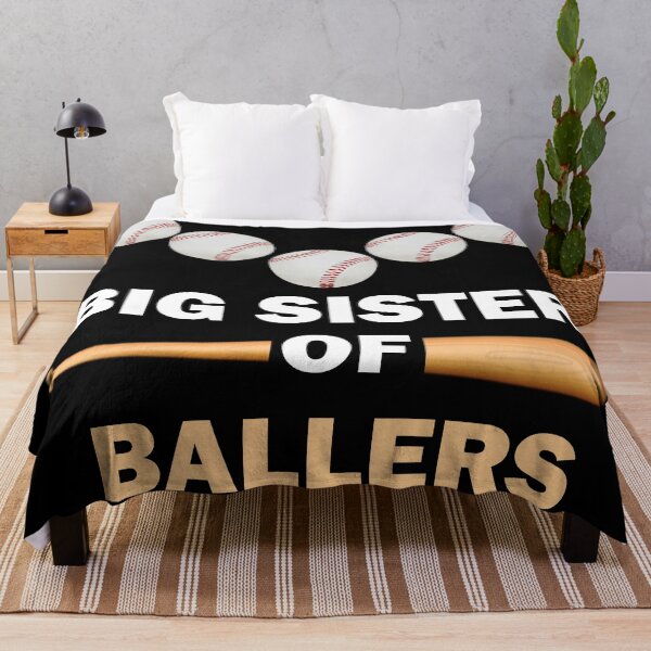 Item preview, Fun Gift Baseball And Softball Player Big Sister Of Ballers designed and sold by Rami Khalifah.