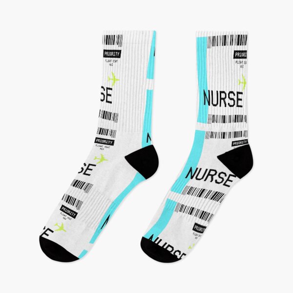 Item preview, PLANE TICKET POCKET DESIGN NURSE designed and sold by aydapadi.