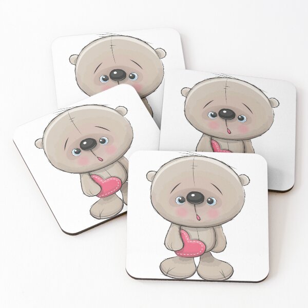 Item preview, Teddy bear with a heart designed and sold by badgermark.
