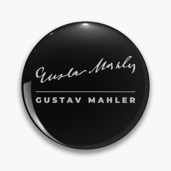 Item preview, Gustav Mahler signature t-shirt designed and sold by CMYKStudio.