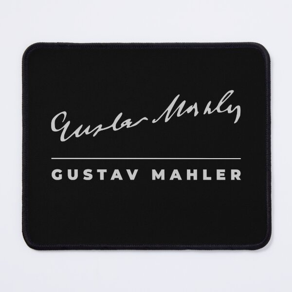 Item preview, Gustav Mahler signature t-shirt designed and sold by CMYKStudio.