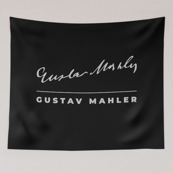 Item preview, Gustav Mahler signature t-shirt designed and sold by CMYKStudio.