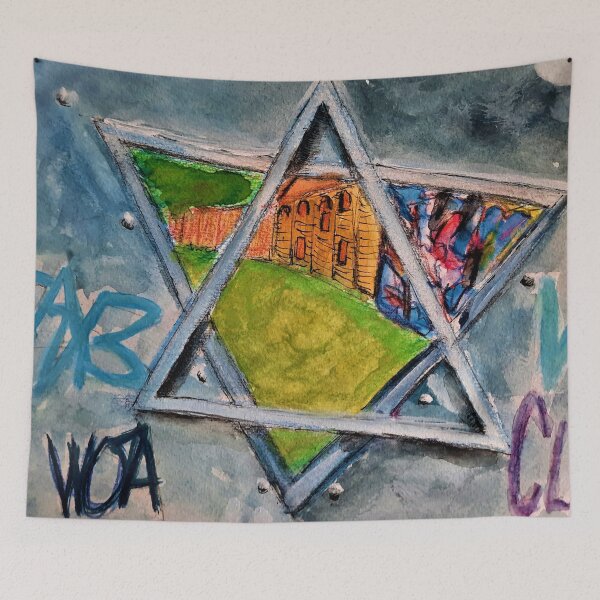 Item preview, Berlin Street Scene designed and sold by GreatAukArt.