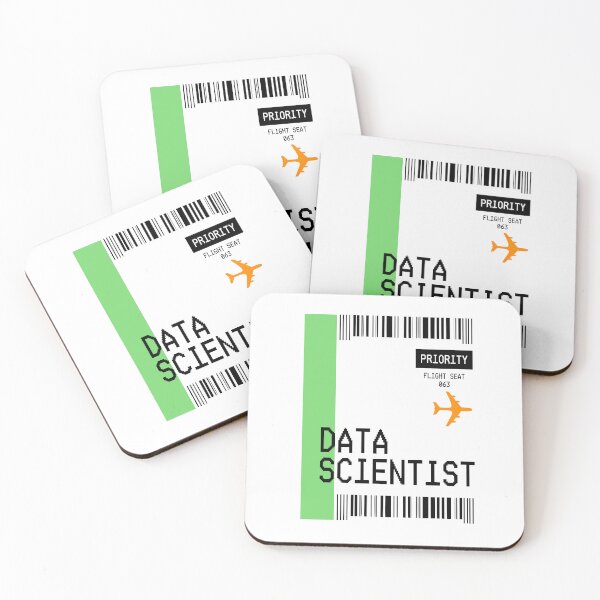 Item preview, PLANE TICKET POCKET DESIGN DATA SCIENTIST designed and sold by aydapadi.