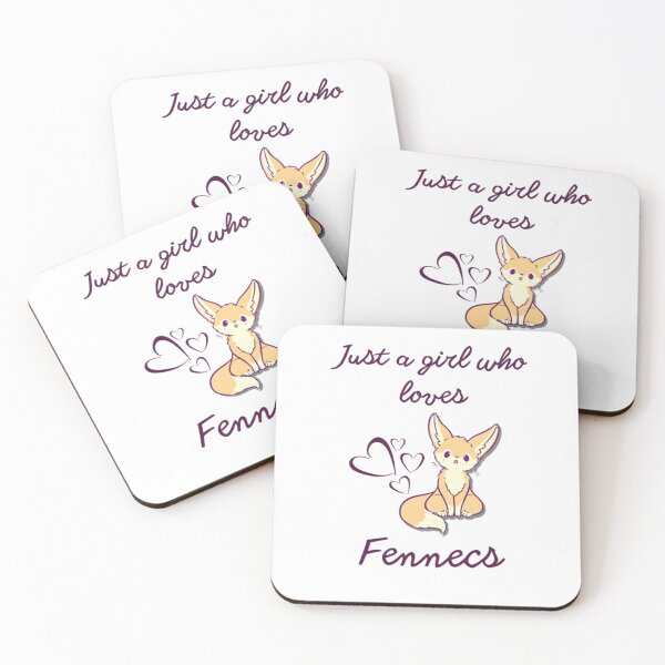Aperçu de l'œuvre JUSTE UNE FILLE QUI AIME LES FENNECS créée et vendue par KatisDesign.
