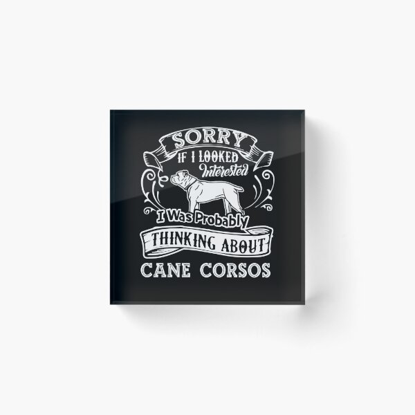 Item preview, I Was Thinking About Cane Corso designed and sold by UnknownArtistt.