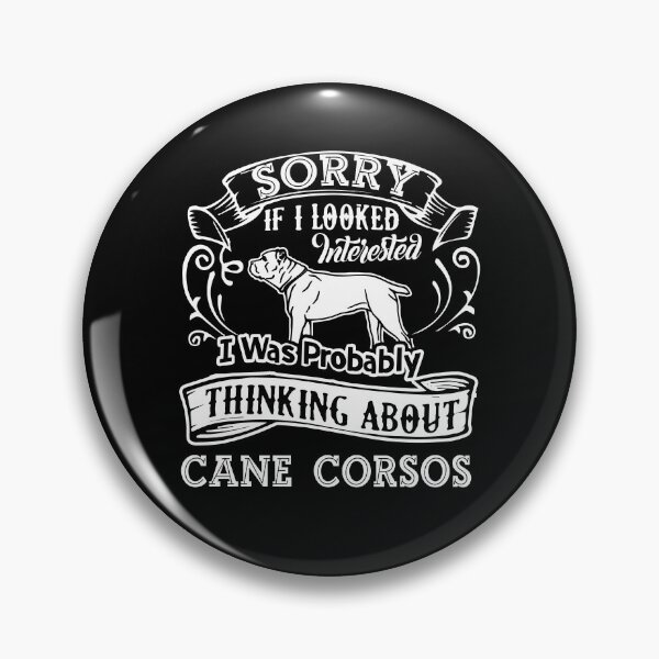 Item preview, I Was Thinking About Cane Corso designed and sold by UnknownArtistt.