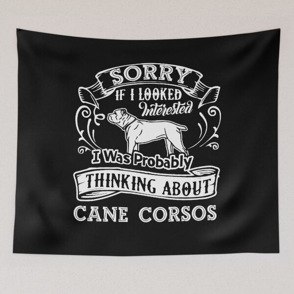 Item preview, I Was Thinking About Cane Corso designed and sold by UnknownArtistt.