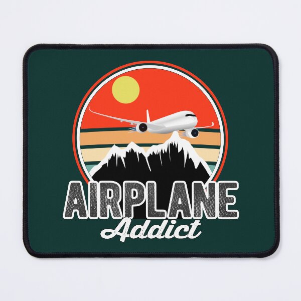 Item preview, Airplane Addict A350 - Vintage Pilot Gift designed and sold by FouDeeziner.