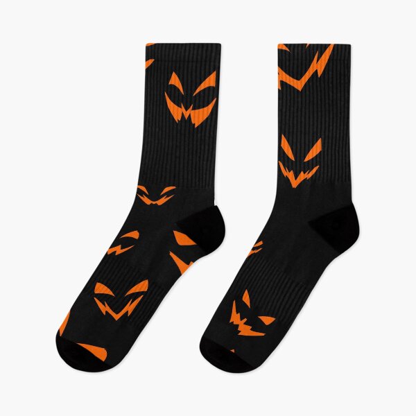 Item preview, Jack O Lantern Halloween Pumpkin Pattern - Scary Smiles designed and sold by Area31Studios.