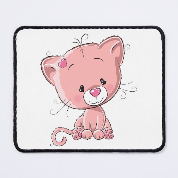Item preview, Plush lovesick kitten designed and sold by badgermark.