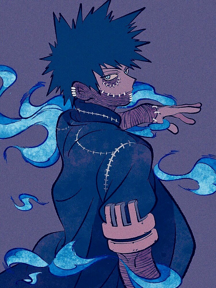 The Past Never Dies Dabi Anime Art Sticker For Sale By Cooperx90