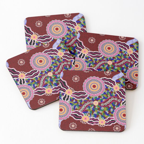 Item preview, Authentic Aboriginal Art -  designed and sold by HogarthArts.