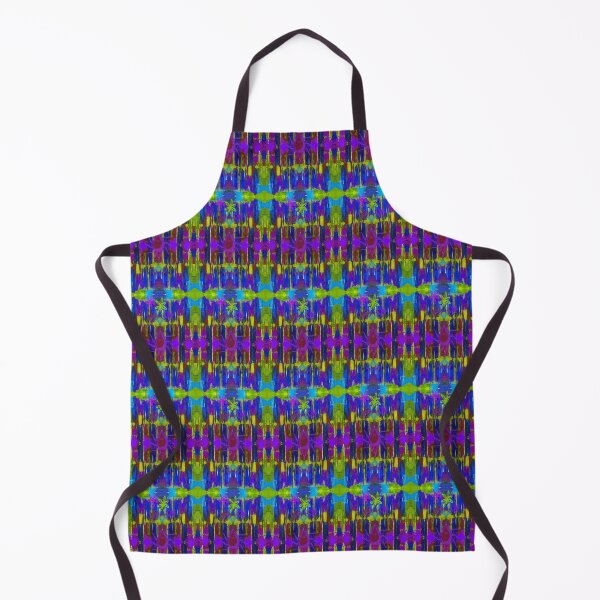Item preview, Boho Ethnic Vibrant Abstraction, 4, Abstraction, bold colorful abstract playful design inspired by nature designed and sold by Adri Barnard.