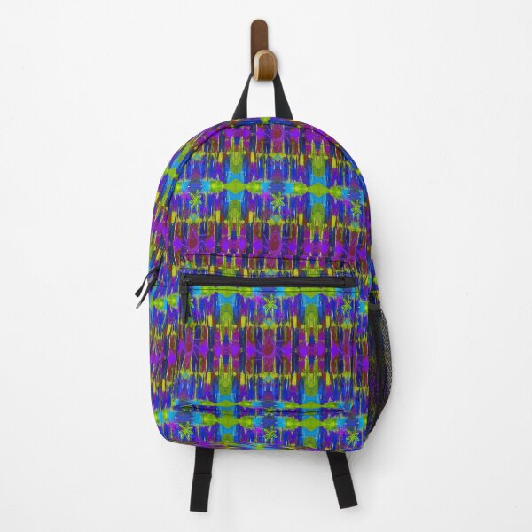 Item preview, Boho Ethnic Vibrant Abstraction, 4, Abstraction, bold colorful abstract playful design inspired by nature designed and sold by Adri Barnard.