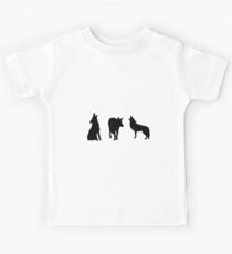 wolves pack Kids T-Shirt