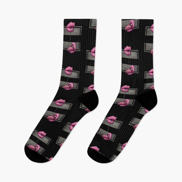 Item preview, Hot Pink Lips - Spit designed and sold by OssuanArt.