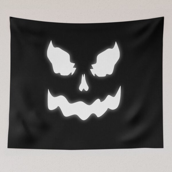 Item preview, nightmare before christmas . scarey face halloween black designed and sold by kwinssi.
