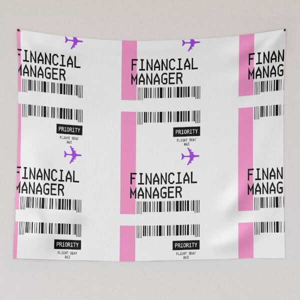 Item preview, PLANE TICKET POCKET DESIGN FINANCIAL MANAGER designed and sold by aydapadi.