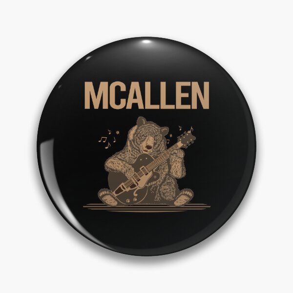 Item preview, Bear With Guitar McAllen designed and sold by hurseslossb.