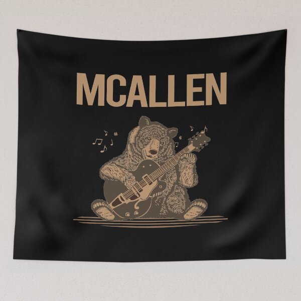 Item preview, Bear With Guitar McAllen designed and sold by hurseslossb.