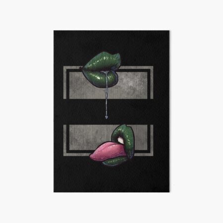 Purple Lips - Spit Swap Poster for Sale by OssuanArt