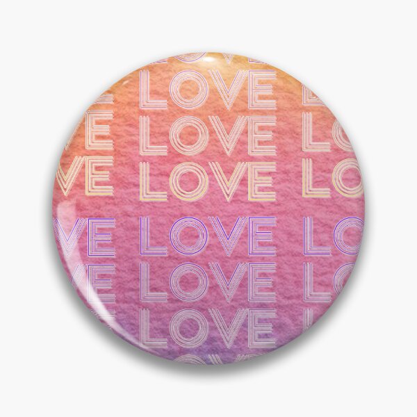 Aperçu de l'œuvre Amour, lettrage à plusieurs reprises, violet, peinture de différentes couleurs. arc-en-ciel, dégradés, reflet créée et vendue par zzzozzo.