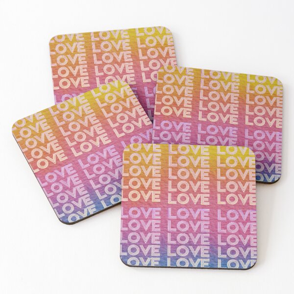 Item preview, love,repeatedly Lettering,purple,various colored painting.rainbow,gradations,reflet  designed and sold by zzzozzo.