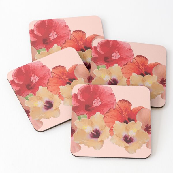 Item preview, Rosemallows flores rosa bg designed and sold by Maria Garcia´s.