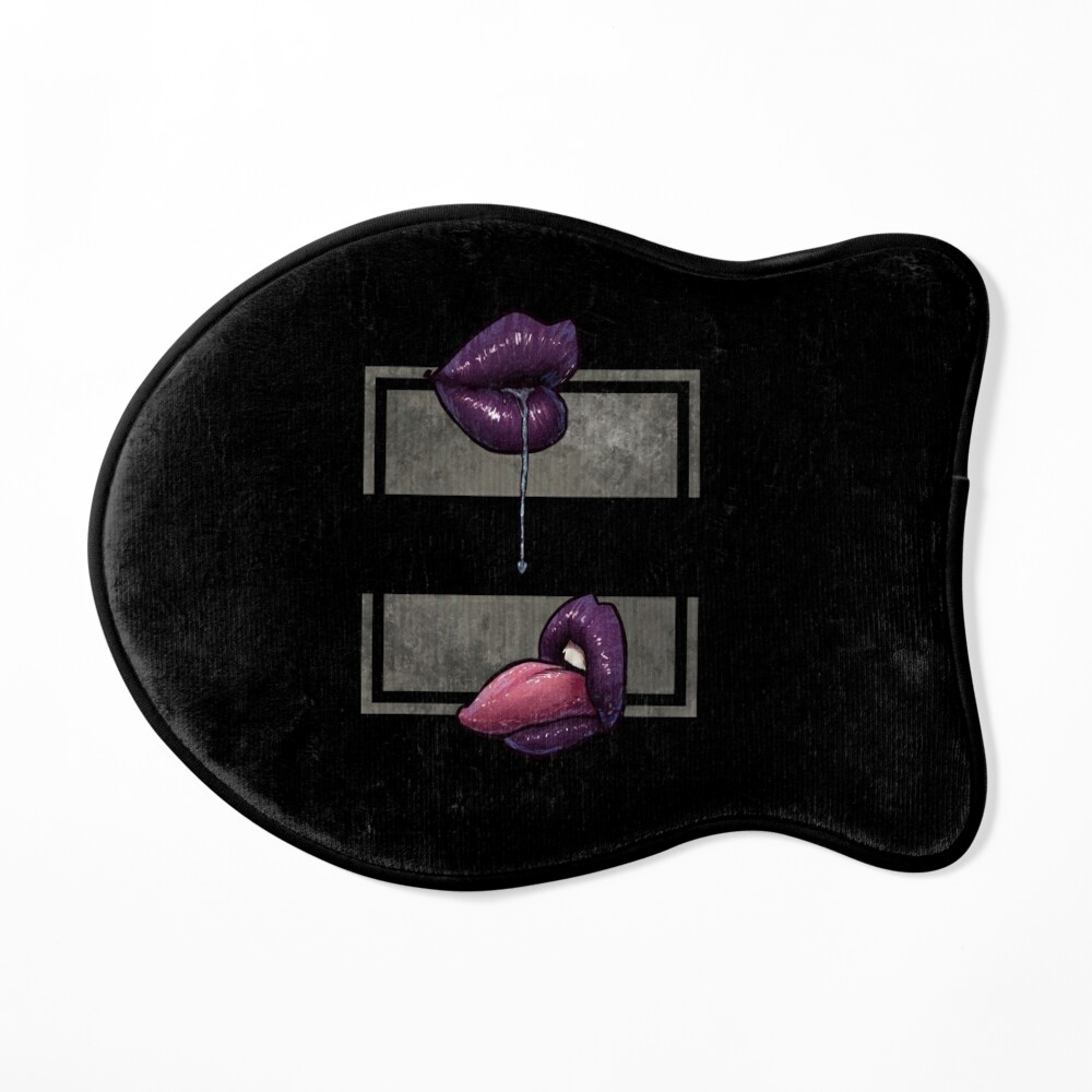 Purple Lips - Spit Swap Poster for Sale by OssuanArt