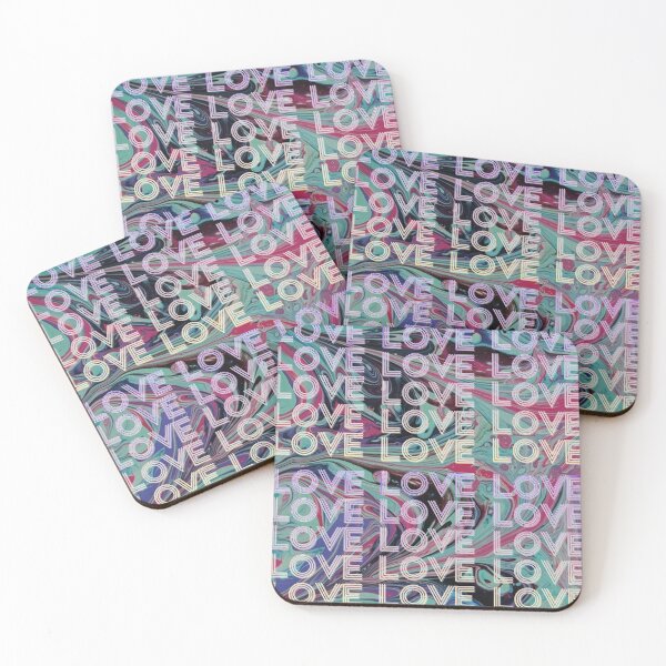 Item preview, love,repeatedly Lettering,purple,various colored painting.rainbow,gradations,reflet  designed and sold by zzzozzo.