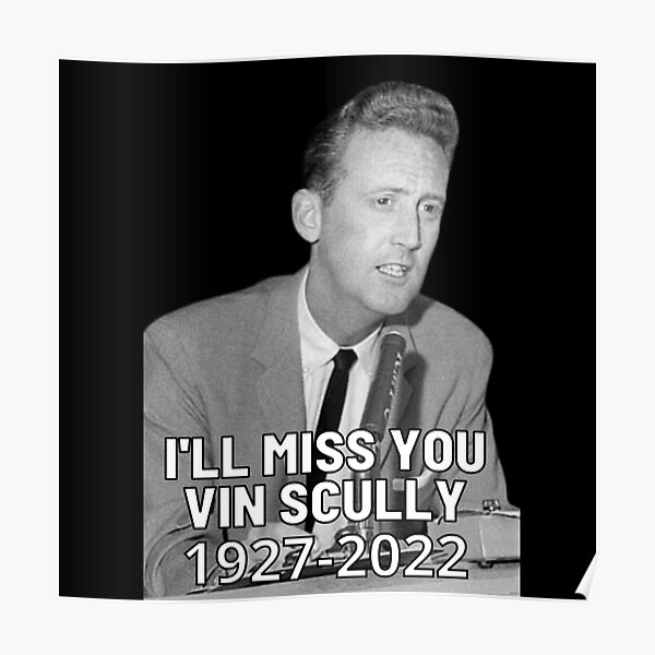 RIP Broadcaster Vin Scully 1927-2022 ITFDB It's Time For Dodgers