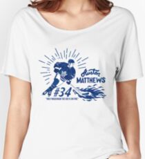 Auston Matthews Toronto Maple Leafs Women's Relaxed Fit T-Shirt