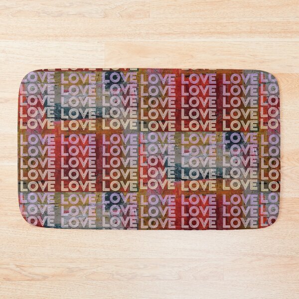 Item preview, love,repeatedly Lettering,purple,various colored painting designed and sold by zzzozzo.