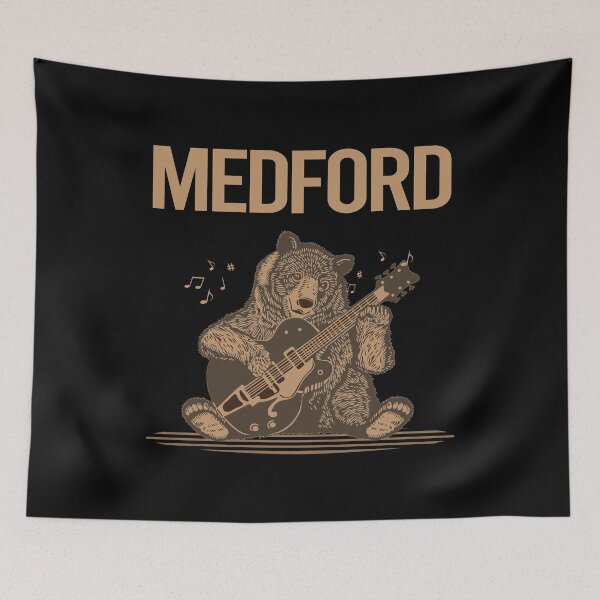 Item preview, Bear With Guitar Medford designed and sold by hurseslossb.