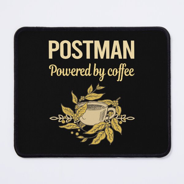Item preview, Powered By Coffee Postman designed and sold by cossinulsesj.