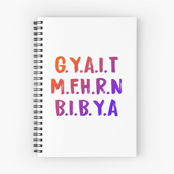 Item preview, G.Y.A.I.T.M.F.H.R.N.B.I.B.Y.A - Orange and Purple Gradient  designed and sold by Dude 4U.
