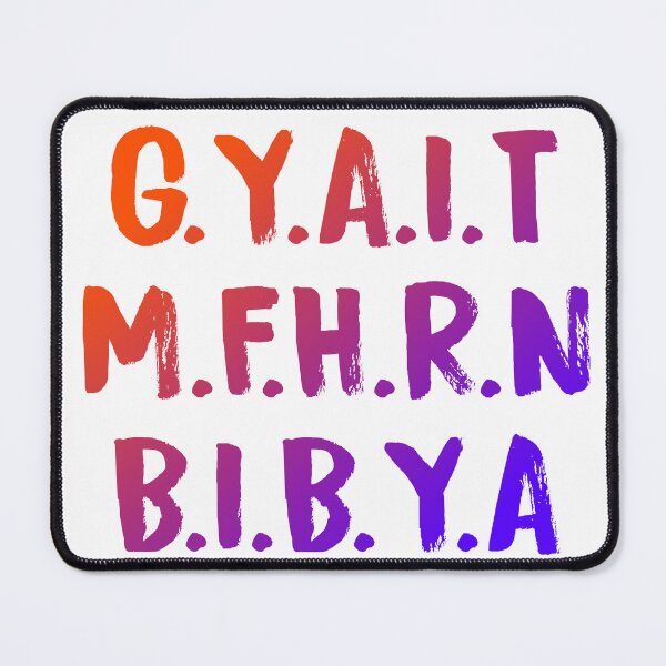 Item preview, G.Y.A.I.T.M.F.H.R.N.B.I.B.Y.A - Orange and Purple Gradient  designed and sold by Dude 4U.